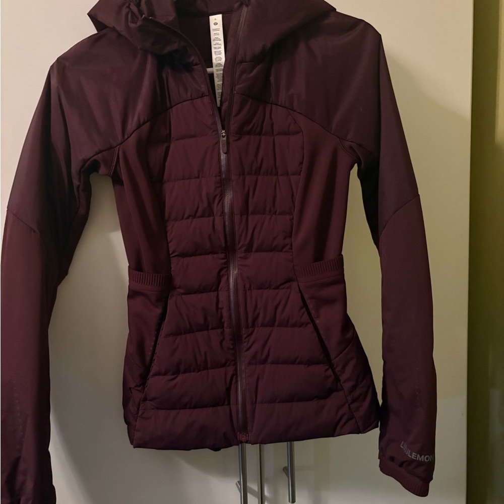 Lululemon Athletica Dark Burgundy Puffer Jacket